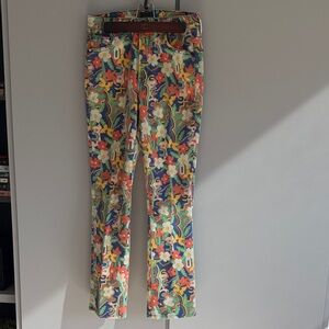 Mother Cosmic Bloom Insider Flood Women's Jeans